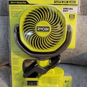 Ryobi Clip on fan